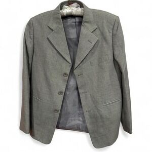 Jean Paul Women Grey blend blazer #preppy Size 16
